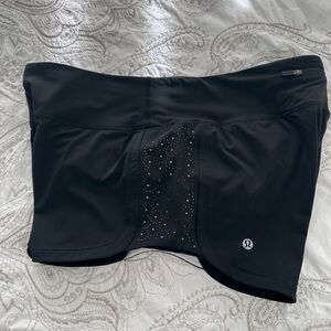 Lululemon Athletica Black Performance Athletic Shorts